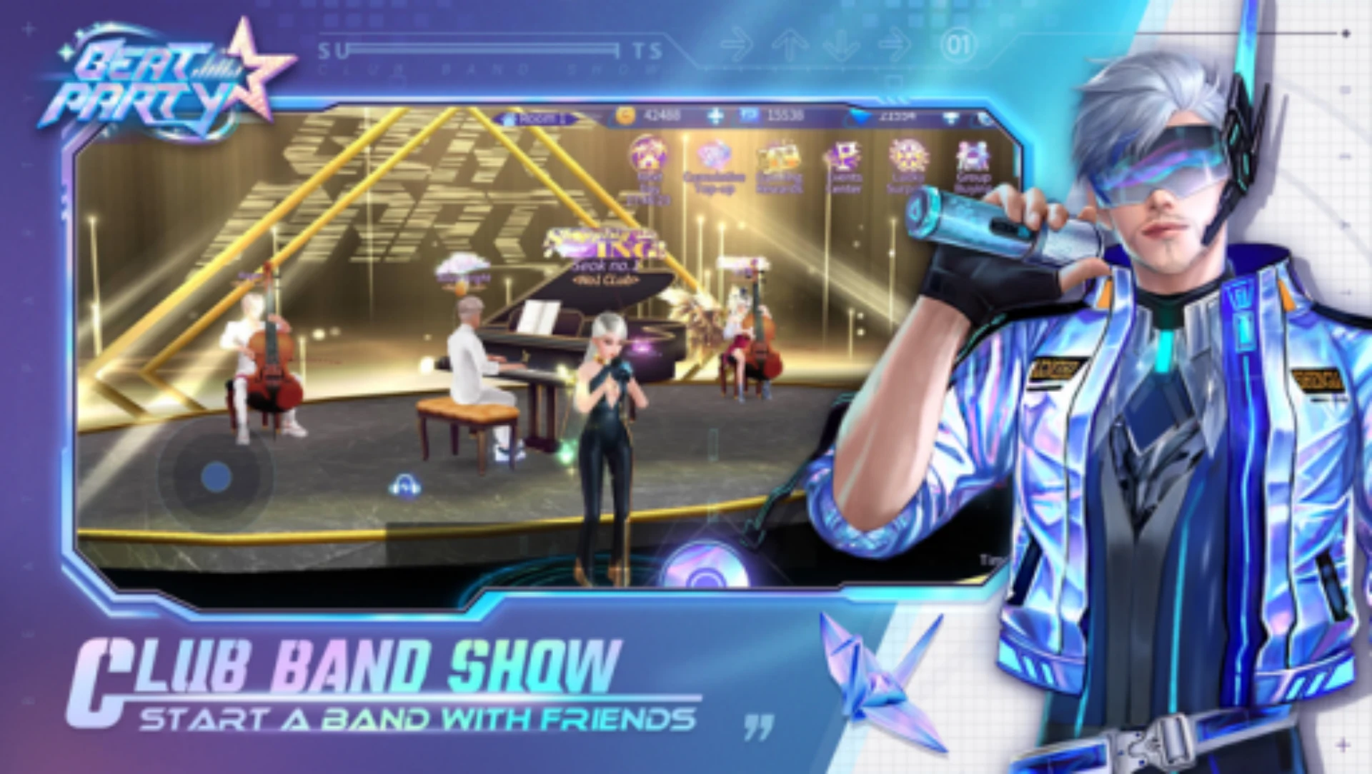 Beat Party: Neon Rhythm Dance screenshot
