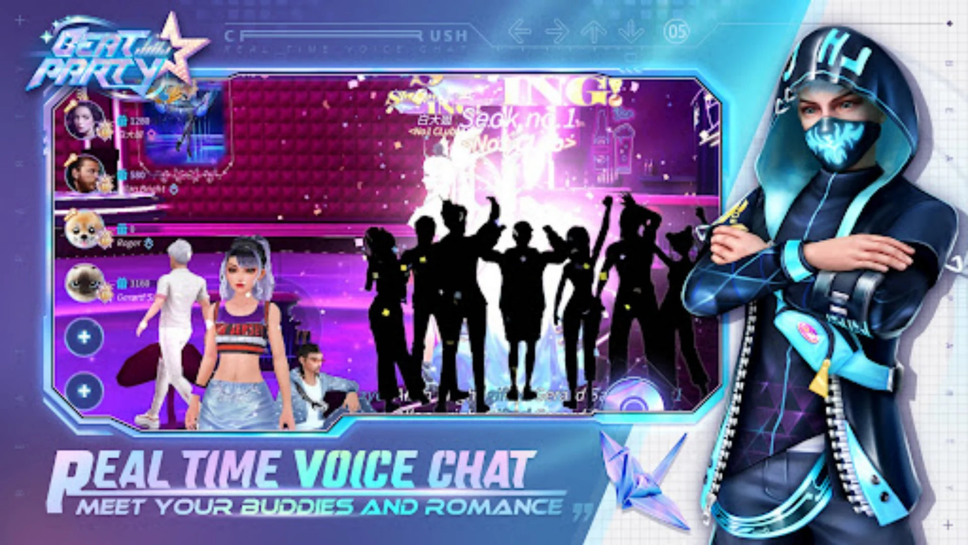 Beat Party: Neon Rhythm Dance screenshot