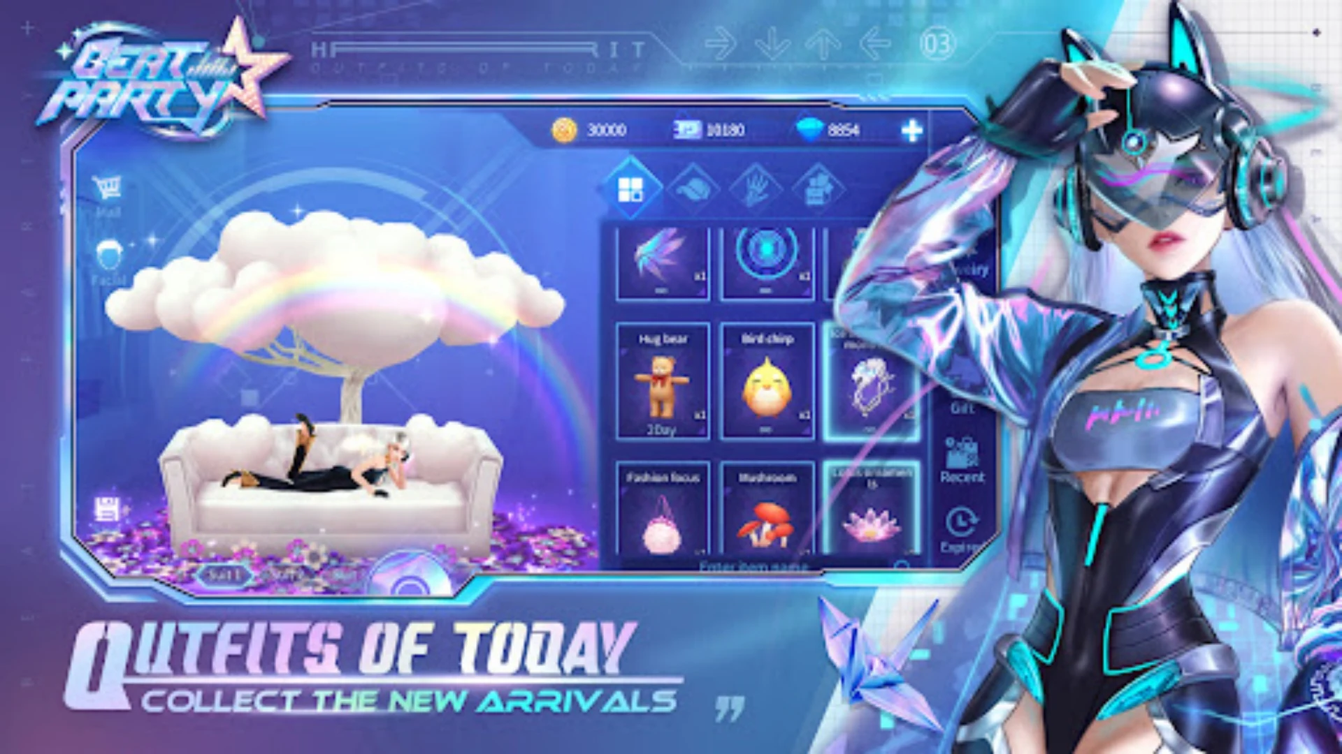 Beat Party: Neon Rhythm Dance screenshot